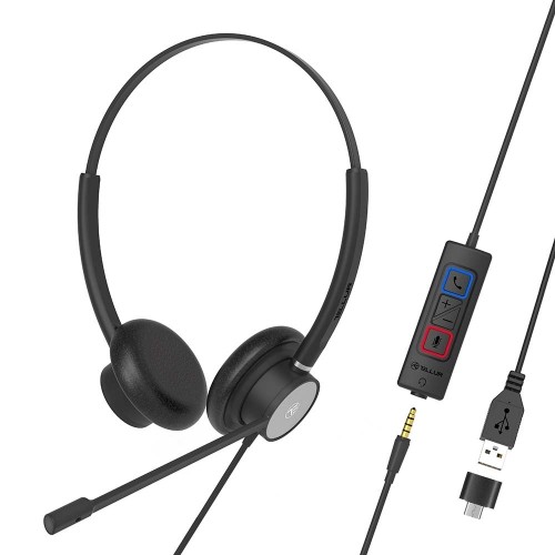 Tellur Voice 420 wired headset binaural black image 2