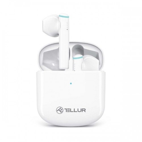 Tellur Aura True Wireless Earphones APP white image 1