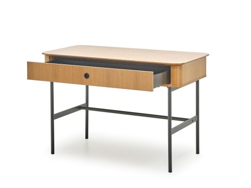 Halmar SMART B-1 desk color: natural oak - black image 5