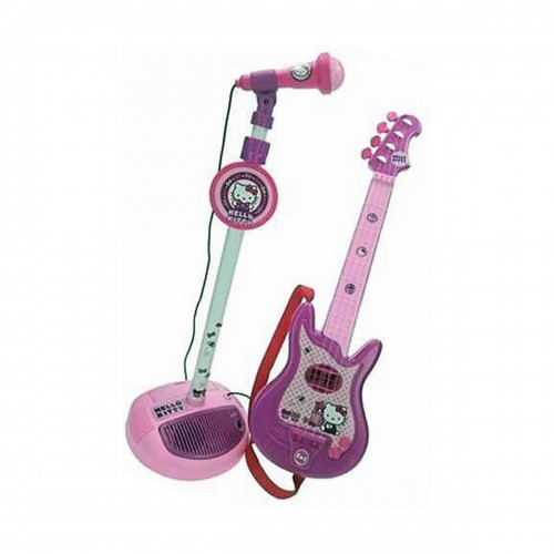 Детская гитара Reig Hello Kitty Микрофон image 2