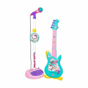 Детская гитара Reig Hello Kitty Микрофон