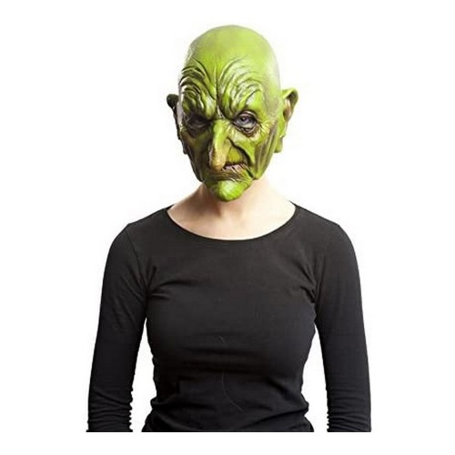 Maska My Other Me Zaļš Viens izmērs Ragana Veca sieviete image 1