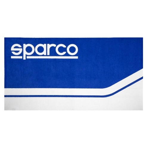 Пляжное полотенце Sparco Синий / Белый image 1