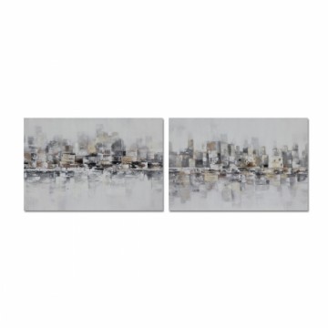 Glezna DKD Home Decor Abstrakts (120 x 2,8 x 80 cm) (2 gb.)