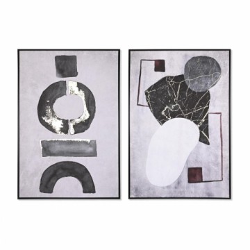 Glezna DKD Home Decor Abstrakts Moderns (83 x 4,5 x 123 cm) (2 gb.)