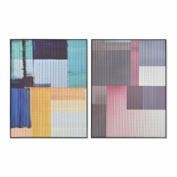Glezna DKD Home Decor Moderns (75 x 3 x 100 cm) (2 gb.)