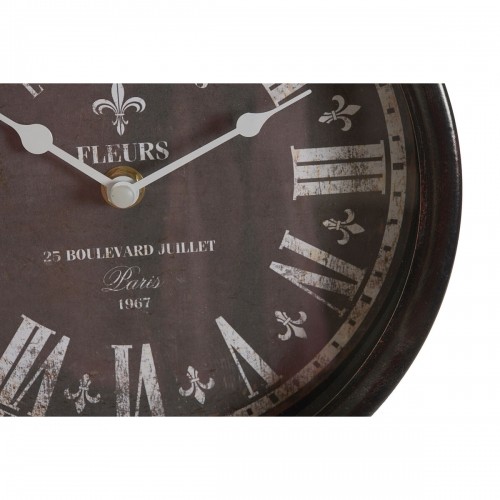 Настольные часы DKD Home Decor Stikls Melns Zils Metāls (20,5 x 5 x 24 cm) (2 gb.) image 4