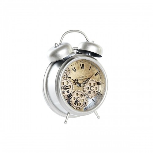 Настольные часы DKD Home Decor Stikls Sudrabains Dzelzs (19 x 7,5 x 25 cm) image 3
