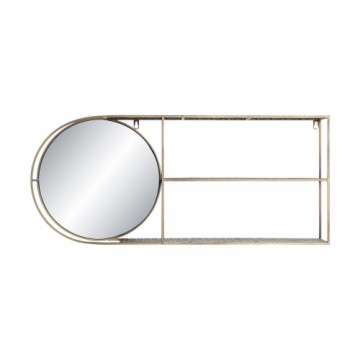 Настенное зеркало DKD Home Decor Зеркало Позолоченный Металл современный (80 x 13 x 35 cm)