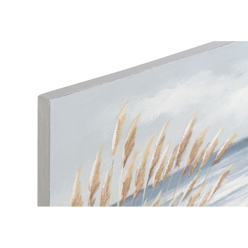 Glezna DKD Home Decor Pludmale Vidusjūra (140 x 3 x 70 cm) (2 gb.) image 4