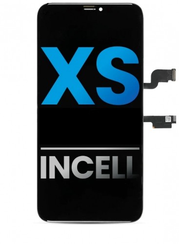 INCELL displejs Apple iPhone XS melns (pilna servisa daļa) image 1