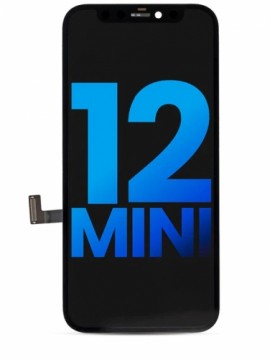 Дисплей INCELL для Apple iPhone 12 Mini черный (полная запчасть)