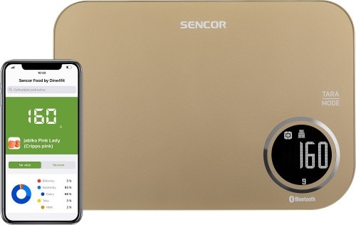 Smart Bluetooth kitchen scale Sencor SKS7077CH image 1