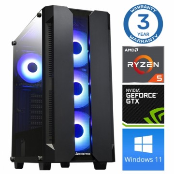 INTOP Ryzen 5 5600X 16GB 500SSD M.2 NVME+2TB GTX1650 4GB WIN11