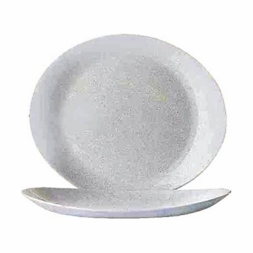 Плоская тарелка Arcoroc Белый Cтекло
