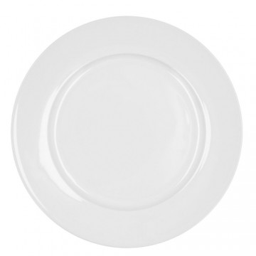 Плоская тарелка Bidasoa Glacial Керамика Белый (30 cm) (Pack 4x)