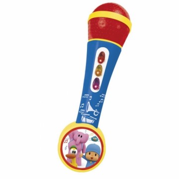 Muzikālā rotaļlieta Pocoyo Rokās turams mikrofons