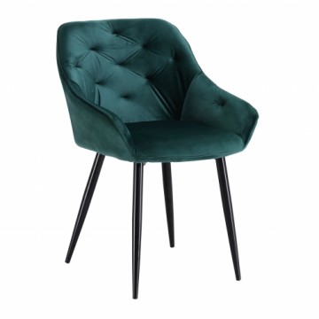 Halmar K487 chair dark green