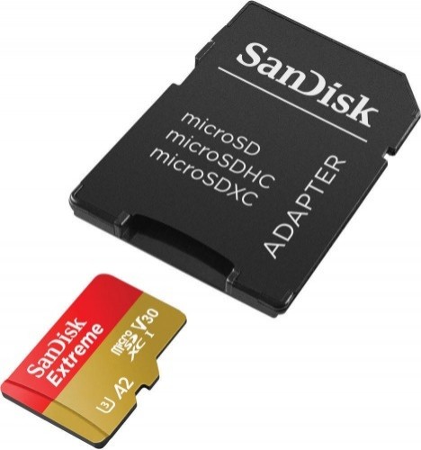 Sandisk Extreme microSDXC 512GB 190/130 MB/s A2 V30 U3 image 1