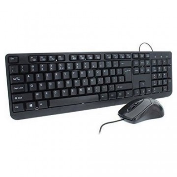 Клавиатура и мышь ML309415 Чёрный AZERTY