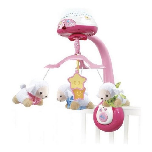 Mazuļu rotaļlieta Vtech Baby Sheep Count Rozā Bērnu gultiņa image 1