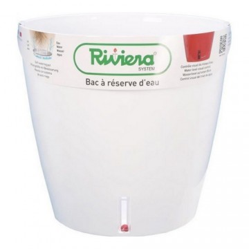 Горшок с автополивом Riviera Eva New Круглая Пластик Белый (Ø 46 cm)