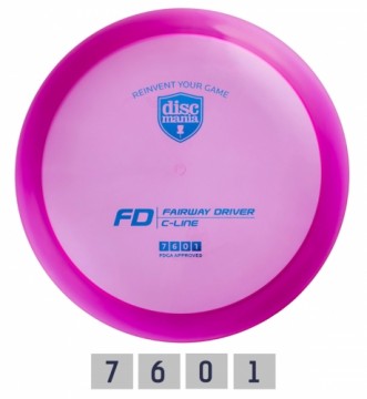 Discgolf DISCMANIA Fairway Driver C-LINE FD Pink 7/6/0/1