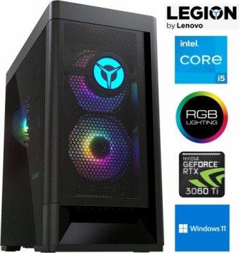 Lenovo Legion T5 i5-11400F 32GB 1TB SSD 1TB HDD RTX 3060Ti Windows 11