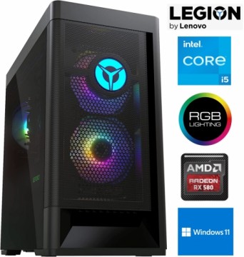 Lenovo Legion T5 i5-11400F 16GB 512GB SSD RX580 Windows 11