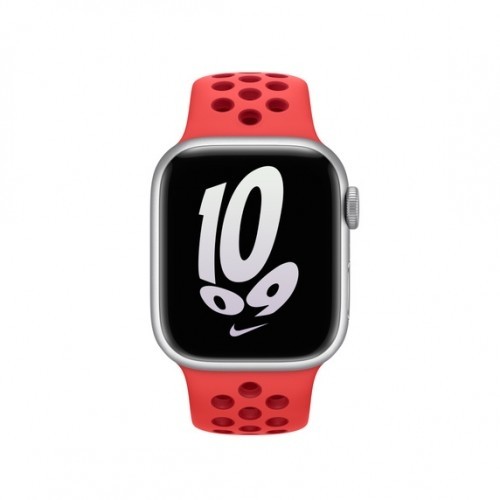 Apple Bright Crimson/Gym Red Nike Sport Band for 41mm image 3