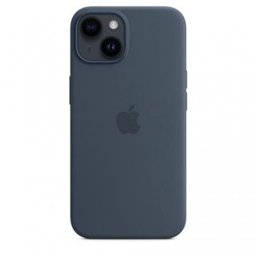 Apple Case iPhone 14 silicone Strom Blue