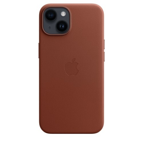 Apple Case iPhone 14 leather Umber image 1