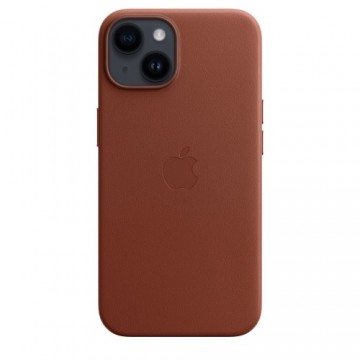 Apple Case iPhone 14 leather Umber