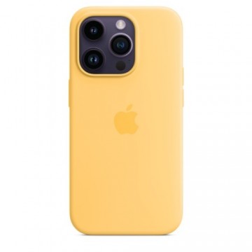 Apple Case iPhone 14 Pro silicone Sunglow