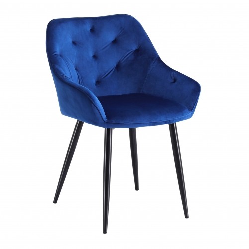 Halmar K487 chair dark blue image 1
