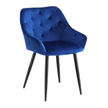 Halmar K487 chair dark blue