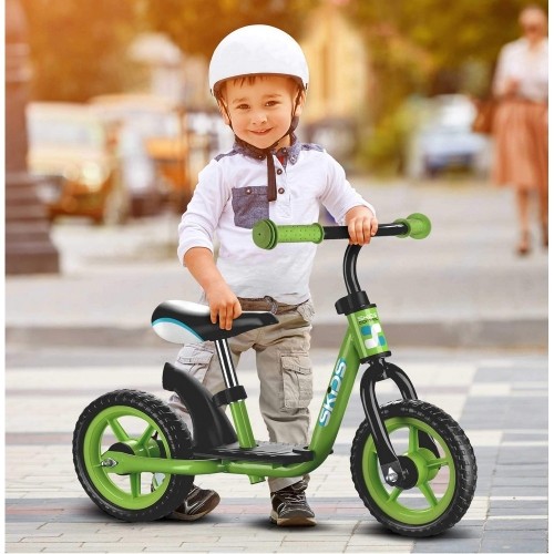 Bigbuy Home Bērnu velosipēds Skids Control Tērauds Zaļš Neilons Pacelšanas Pedālis image 2