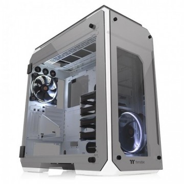 Thermaltake Case View 71 Riing Tempered Glass E-ATX Full Tower - Snow Edition