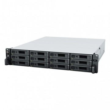 Synology Server NAS RS2421+ 12x0HDD Ryzen V1500B 1x4GB 4x1GbE RJ45 3Y