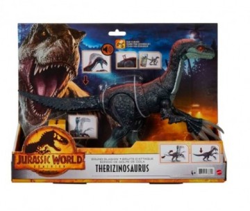 Mattel Figure Jurassic World Sound Slashin Slasher Dino