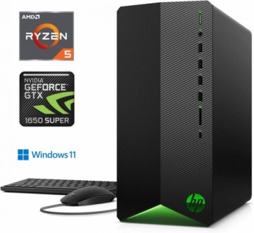 HP Pavilion Gaming Ryzen 5-4600G 32GB 1TB SSD GTX 1650 SUPER Windows 11 Professional