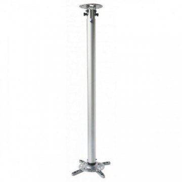 Techly Arm for projector 110-190cm ceiling, 15kg, silver