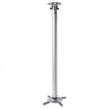 Techly Arm for projector 110-190cm ceiling, 15kg, silver