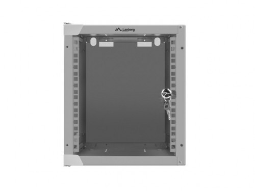 Lanberg Wall-mounted Rack 10'' 280x310mm grey image 2