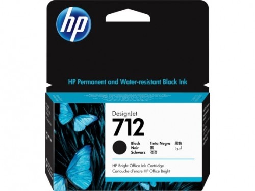 Hp Inc. HP Ink 712 38ml Black 3ED70A image 1