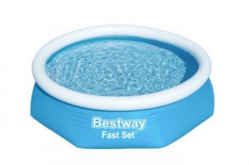 Bestway Swimming pool Fast Set z pompą filtracyjną 2.44m x 61cm