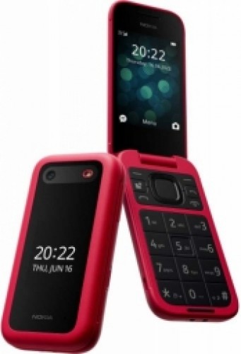 Mobilais telefons Nokia Flip 2660 Red image 1