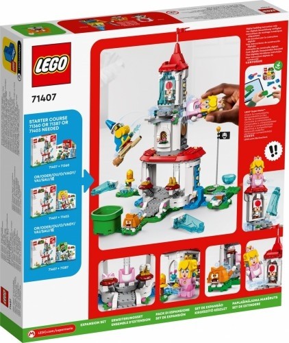 Lego Super Mario 71407 Cat Peach and Ice Tower Expansion Kit image 3