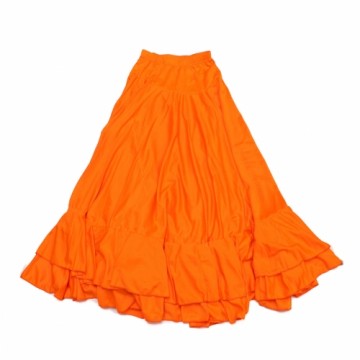 Bigbuy Sport Женская юбка для фламенко 8FQ03M Оранжевый (M)