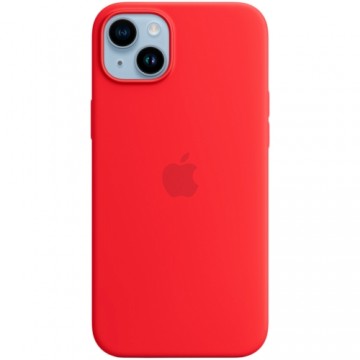 Apple iPhone 14 Plus Silicone Case with MagSafe - (PRODUCT)RED,Model A2911